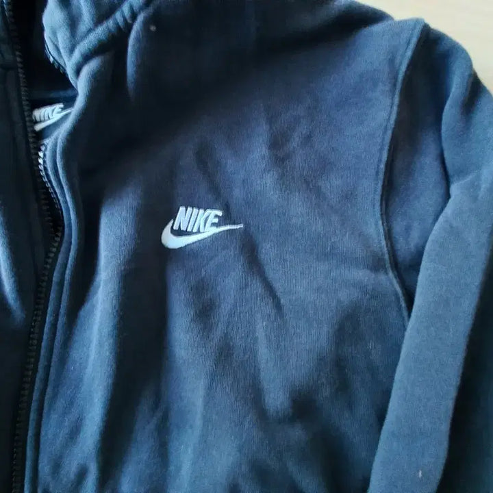 [BUNJANG] Nike Black Hoodie Zip-Up / 나이키 후드집업 블랙