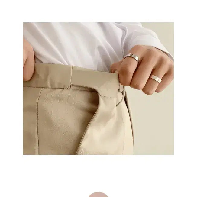 [BUNJANG] Comfortable Slacks - Beige / 컴포터블 슬랙스