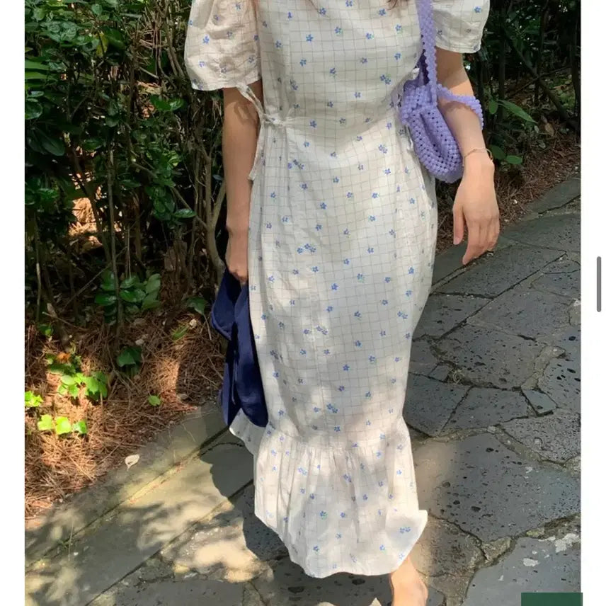 [SOLD OUT] 새상품 제주그꽃 블루벨 드레스 원피스