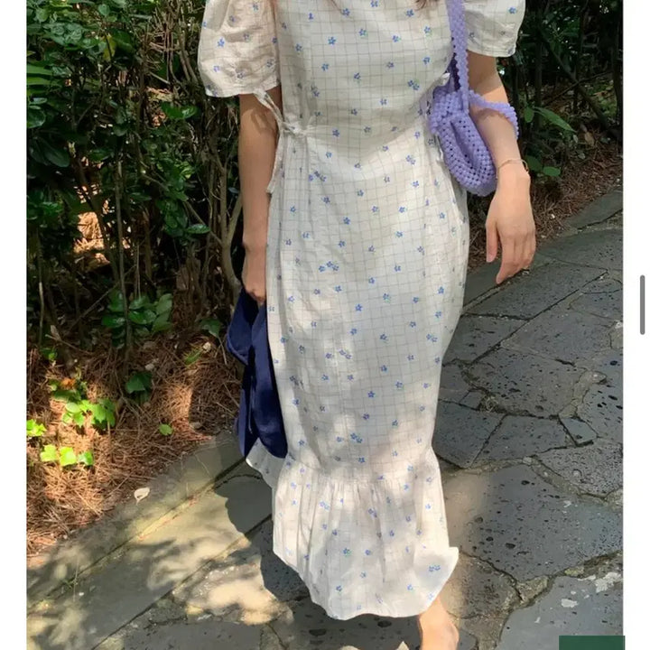 [SOLD OUT] 새상품 제주그꽃 블루벨 드레스 원피스