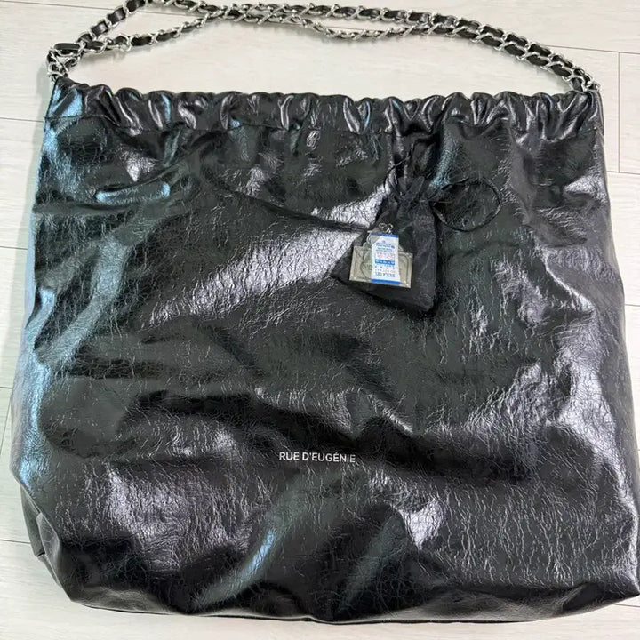 [BUNJANG] Rude Gene Small Hobo Bag Silver Chain / 뤼드유제니 실버체인 스몰 호보백