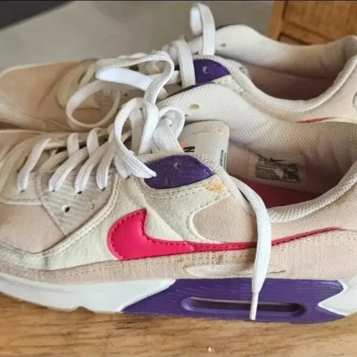 [BUNJANG] Nike Air Max 90 Ivory/Pink Sneakers / 나이키 에어맥스 90 아이보리/핑크 운동화