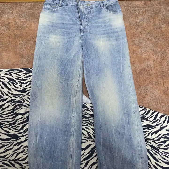 [BUNJANG] Mod9 Peace Work Denim, Spao Raw Denim, Allegri Cream Jeans Bundle Size 34 / Mod9 데님 피스워크데님 스파오생지데님 알레그리 크림진 일괄 34