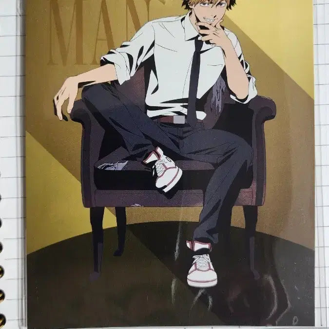 [BUNJANG] Chainsaw Man Denji &amp; Reze Postcard Set / 체인소맨 덴지 레제편 엽서