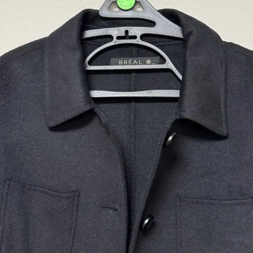 [BUNJANG] Briel Handmade Wool Blend Jacket Coat Navy / (F) 여성 브리엘 핸드메이드 울52 자켓 코트 네이비 두번 사용