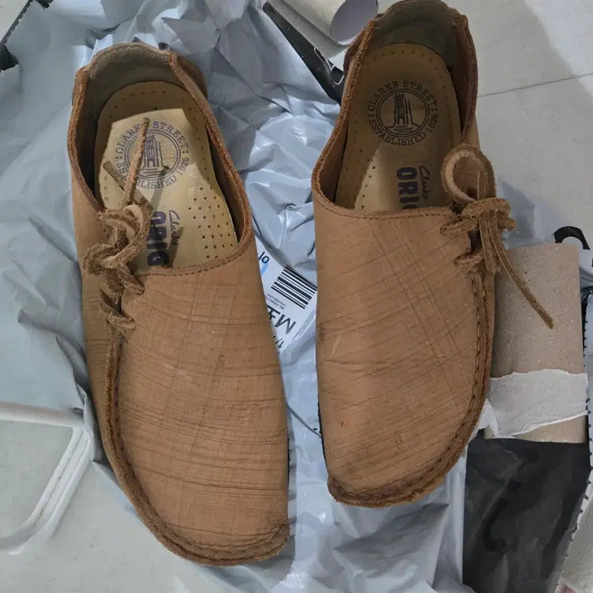 [BUNJANG] Clarks Original Leather Loafers Brown / 클락스 Clarks 오리지날 가죽 단화 브라운