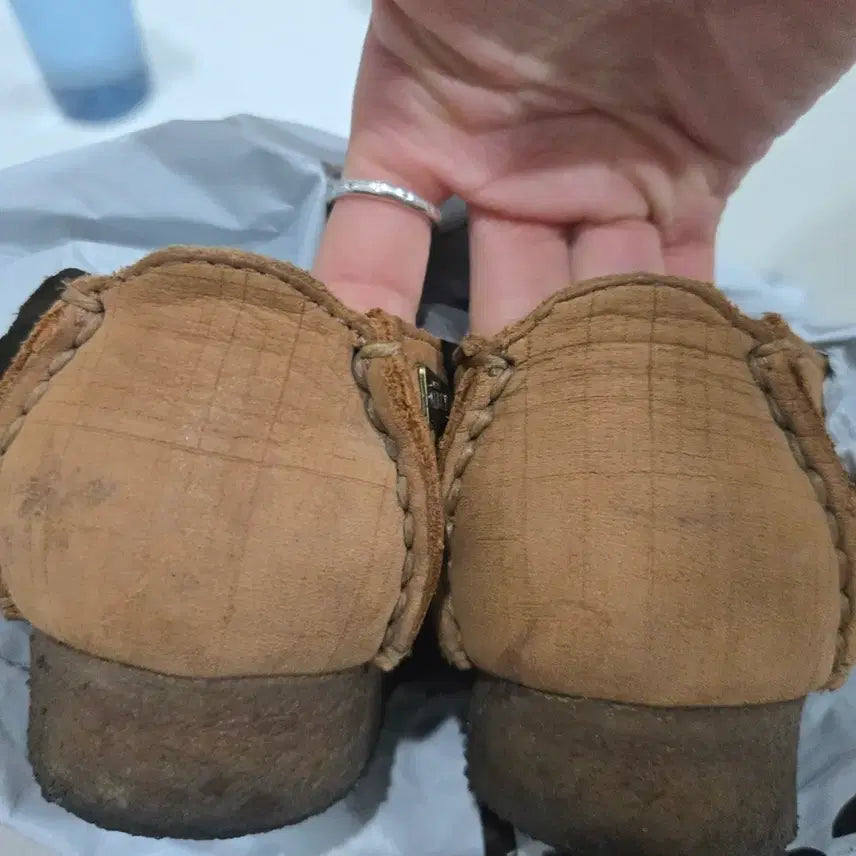 [BUNJANG] Clarks Original Leather Loafers Brown / 클락스 Clarks 오리지날 가죽 단화 브라운