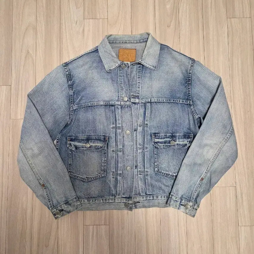 [BUNJANG] RRL Type 2 Light Wash Denim Jacket L / RRL 타입2 연청 데님 자켓 L