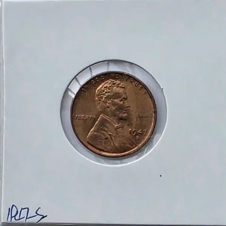 [BUNJANG] 1947-S Lincoln Cent Uncirculated Penny / 링컨 1센트 1947_S 년도 미사용 페니
