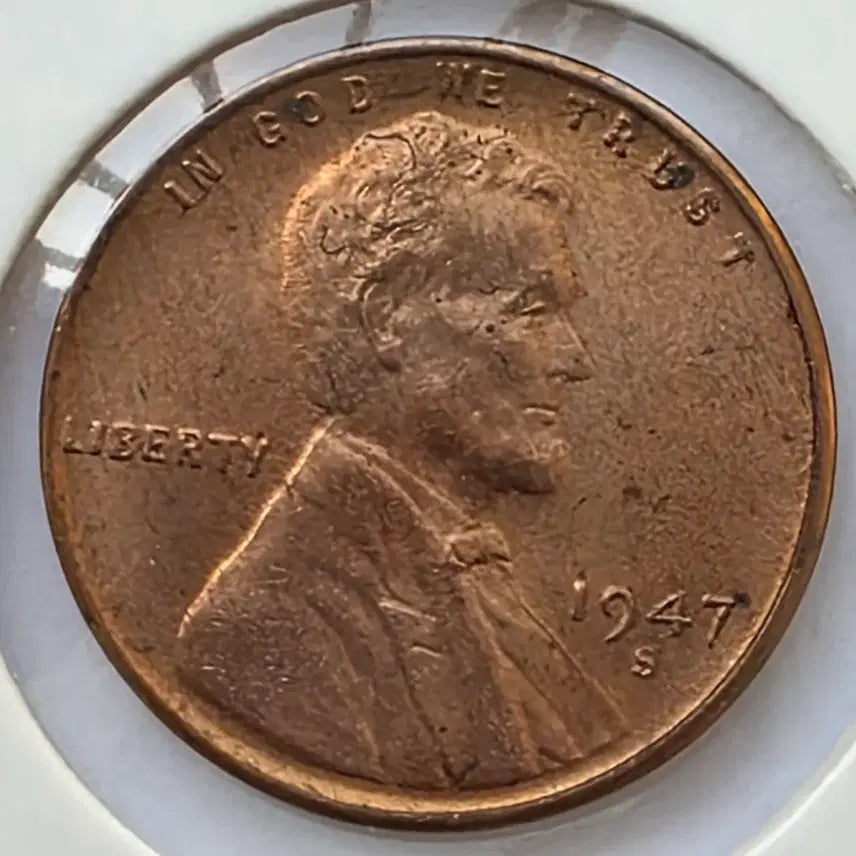 [BUNJANG] 1947-S Lincoln Cent Penny / 링컨 1센트 1947_S 년도 샌프란시스코 페니