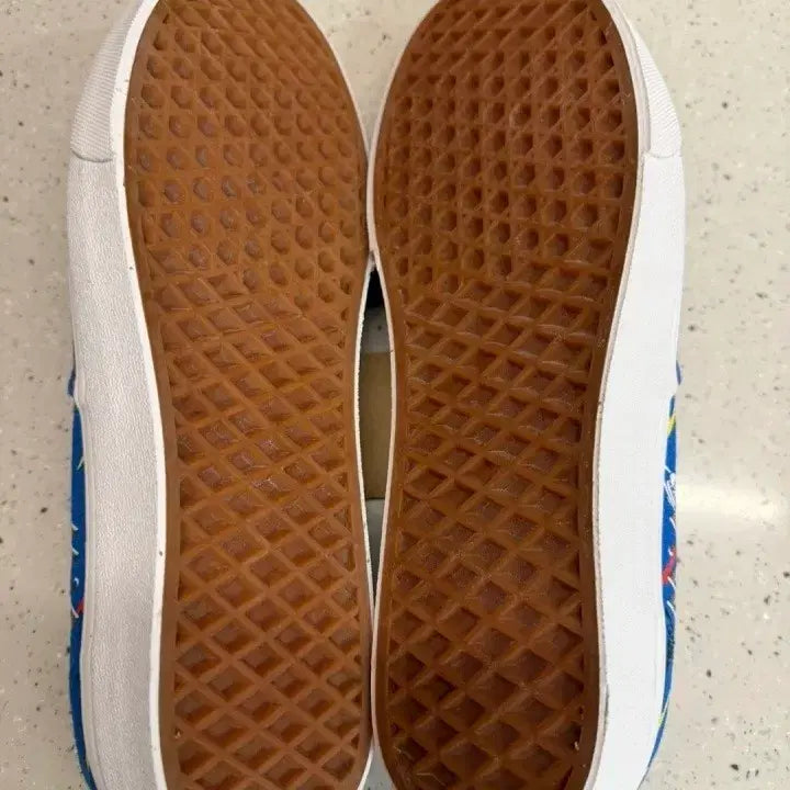 [BUNJANG] Vans x Vivienne Westwood Blue Authentic Sneakers / 반스 비비안웨스트우드 콜라보 블루 어센틱