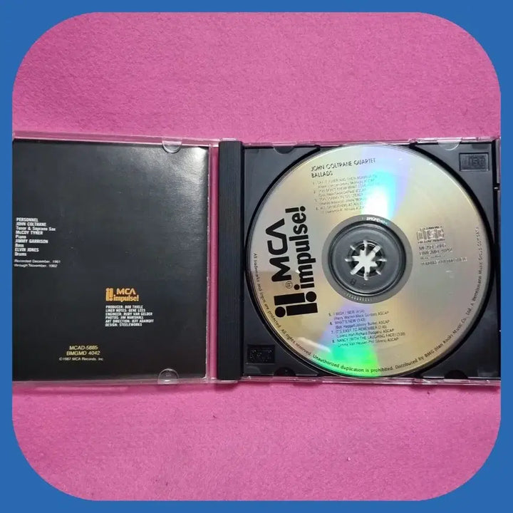 [BUNJANG] John Coltrane Ballads Quartet CD Unused / 존 콜트레인 발라드 쿼텟 CD 미사용