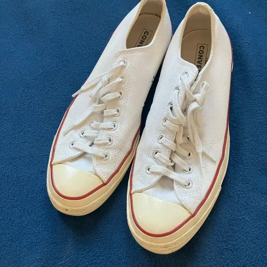 [BUNJANG] Converse Chuck Taylor 70S Low White / [280] 컨버스 척테일러 70S 로우 화이트