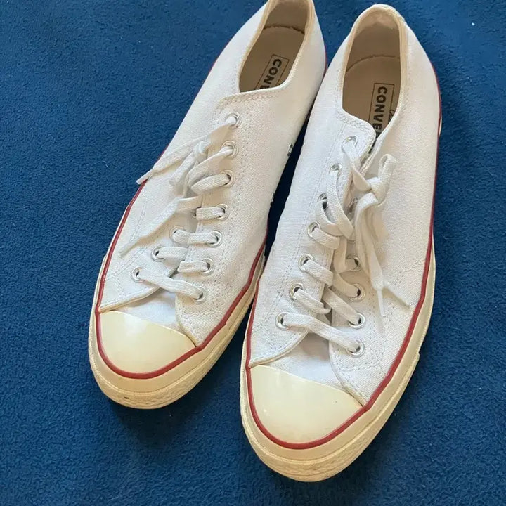 [BUNJANG] Converse Chuck Taylor 70S Low White / [280] 컨버스 척테일러 70S 로우 화이트
