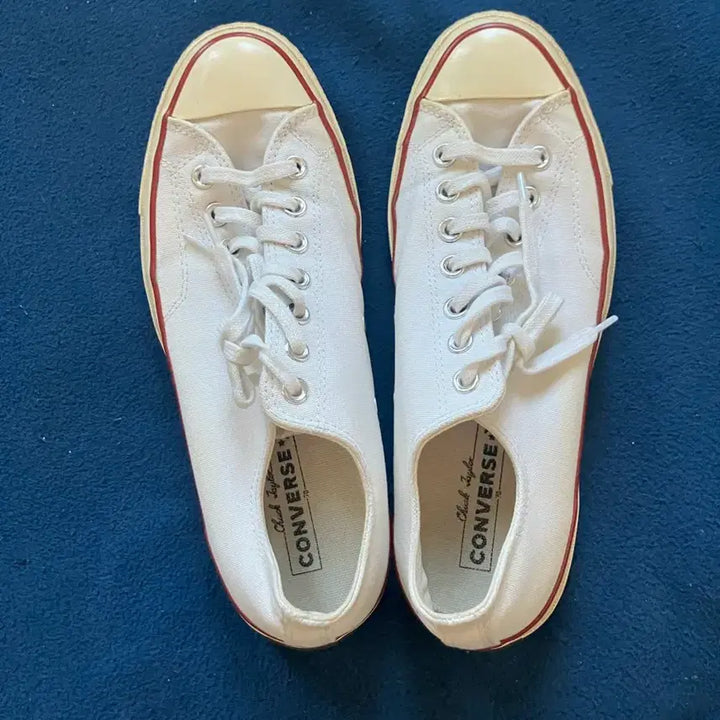 [BUNJANG] Converse Chuck Taylor 70S Low White / [280] 컨버스 척테일러 70S 로우 화이트
