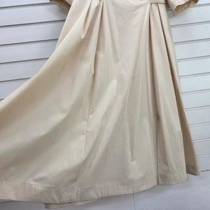 [BUNJANG] Beige Linen Long Dress / 연베이지 바스락원단 롱원피스 66/보물찾기천사