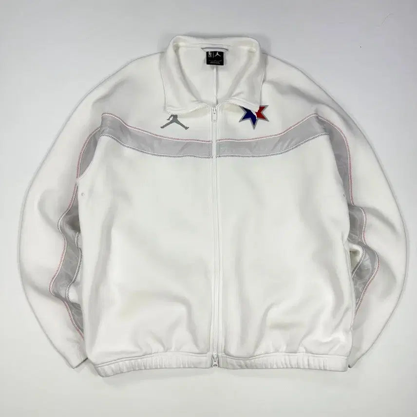 [BUNJANG] Nike Jordan x NBA All-Star Oversized Cotton Jersey White (L) / (L) 나이키 조던 x NBA 올스타 오버핏 코튼 져지 화이트