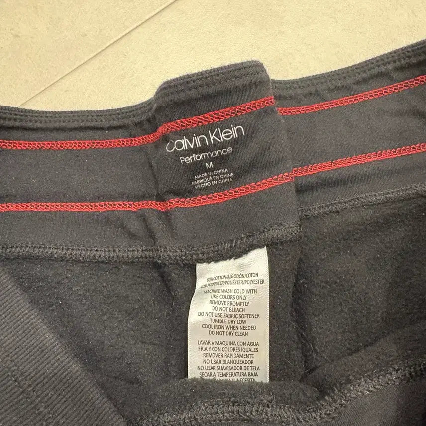[BUNJANG] Calvin Klein Black Training Pants / 캘빈클라인 블랙 트레이닝 바지