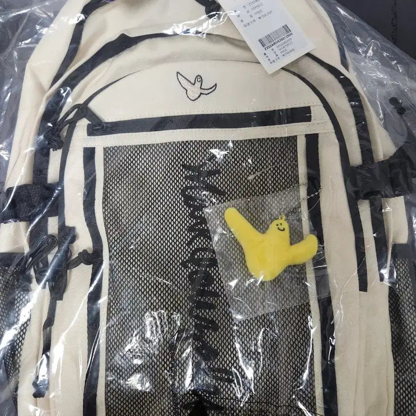 [BUNJANG] Mark Gonzales Backpack + Pink Keychain Set / 마크곤잘레스 백팩 + 키링