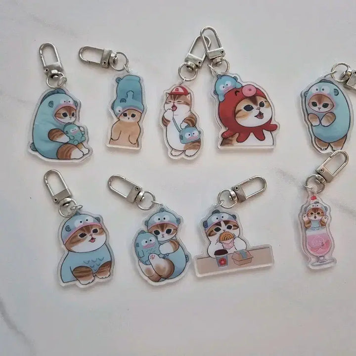 [BUNJANG] Mof Sands Sanrio Acrylic Keyring / 모프샌드 산리오 아크릴키링