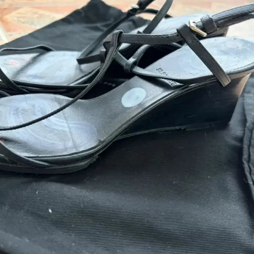 [BUNJANG] Jil Sander Wedge Heel Sandals / 질샌더 웨지힐 샌들