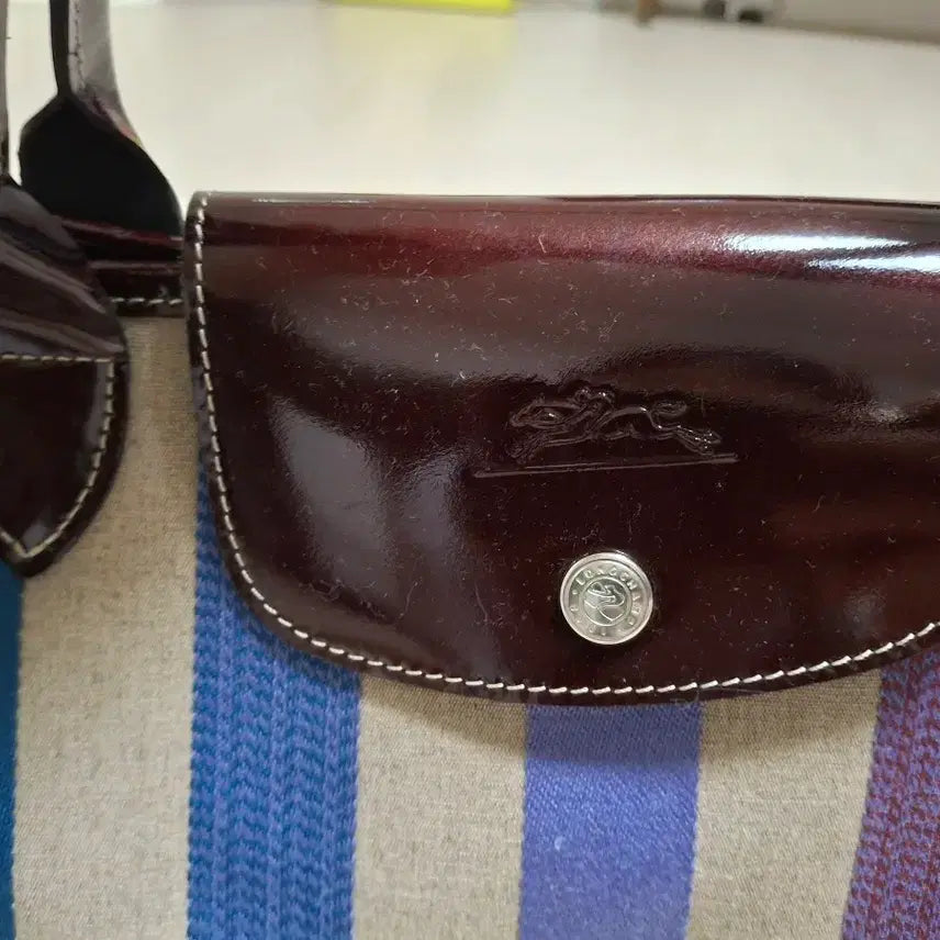 [BUNJANG] Longchamp Striped Tote Bag / 롱샴