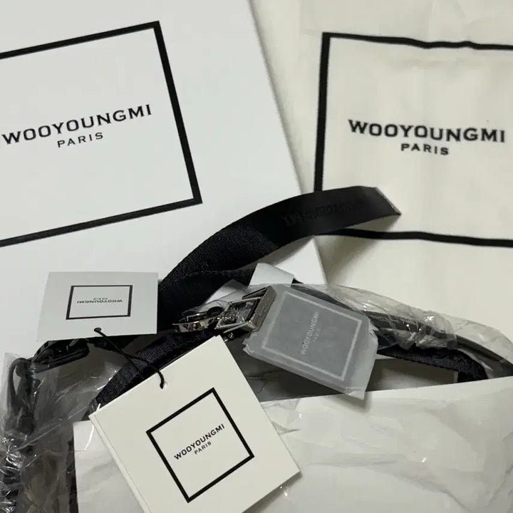 [BUNJANG] WooYoungMi Square Mini Bag Black / (판매) 우영미 스퀘어 미니백 블랙