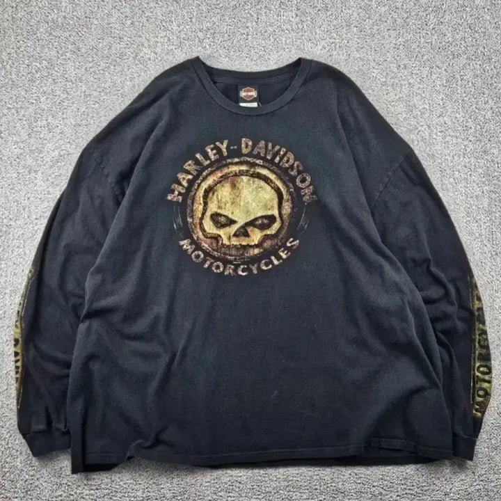 [BUNJANG] Harley-Davidson Massachusetts Southampton Long Sleeve T-Shirt 4XL / [4XL] 할리데이비슨 매사추세츠 사우스햄튼 롱 슬리브