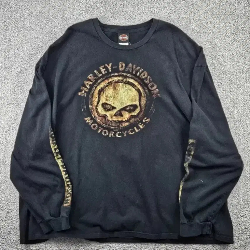 [BUNJANG] Harley-Davidson Massachusetts Southampton Long Sleeve T-Shirt 4XL / [4XL] 할리데이비슨 매사추세츠 사우스햄튼 롱 슬리브