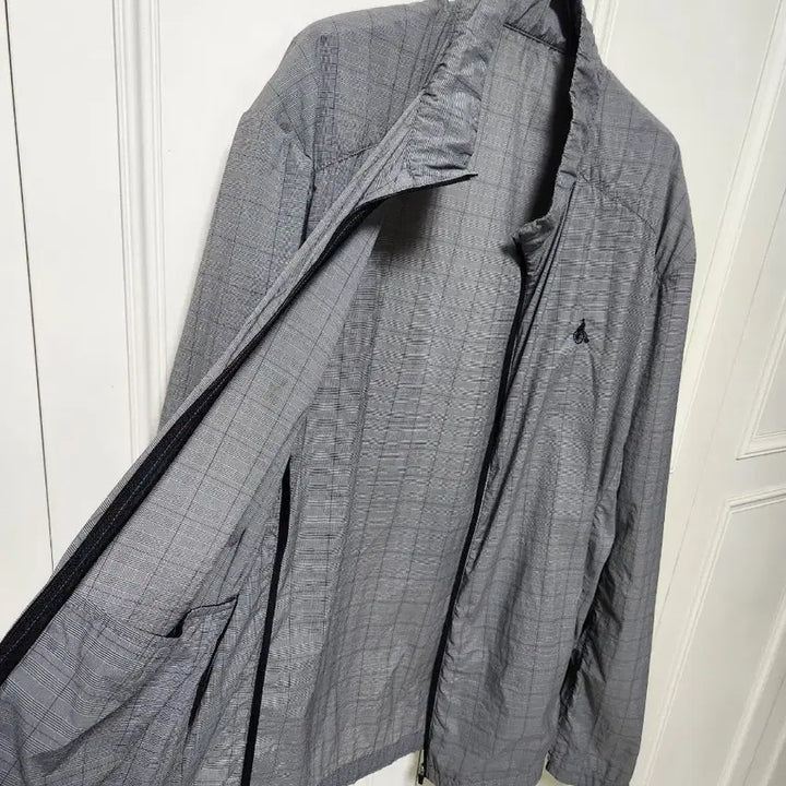[BUNJANG] Beanpole Golf Glen Check Lightweight Jacket 2XL / (2XL)빈폴골프 글렌체크 경량 자켓