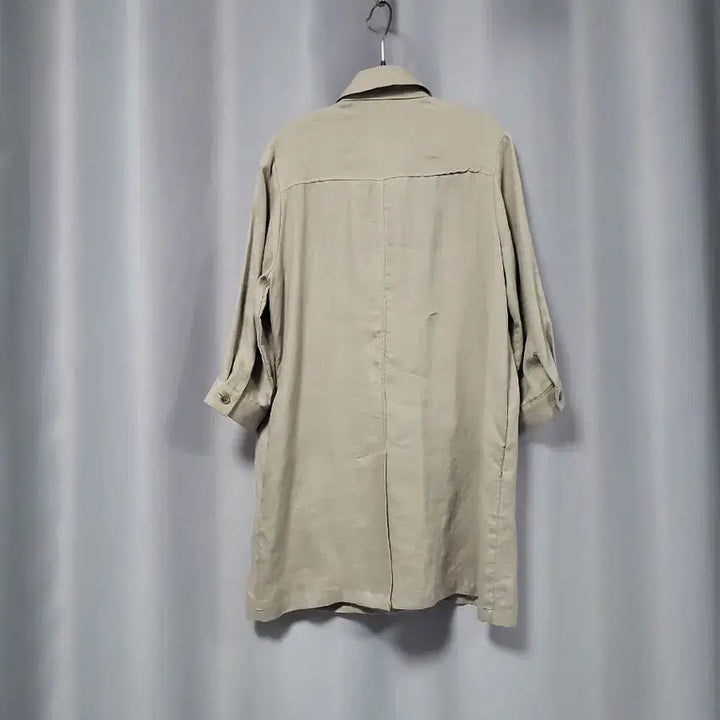 [BUNJANG] 100% Linen Long Jacket / 린넨100 롱자켓