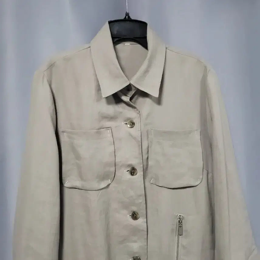 [BUNJANG] 100% Linen Long Jacket / 린넨100 롱자켓