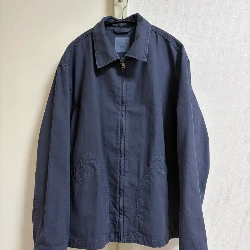 [BUNJANG] Uniqlo JW Anderson Zip-up Blouson Blue XL / 새상품) 유니클로 JW앤더슨 집업블루종 블루 XL사이즈