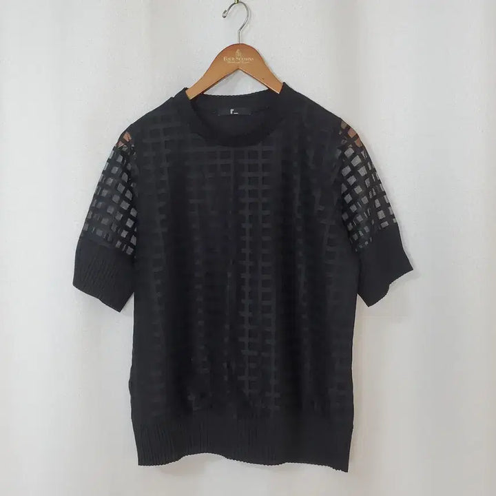 [BUNJANG] Renoma Black Blouse Free Size / 레노마 블라우스 free 새옷수준