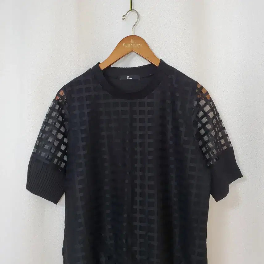 [BUNJANG] Renoma Black Blouse Free Size / 레노마 블라우스 free 새옷수준