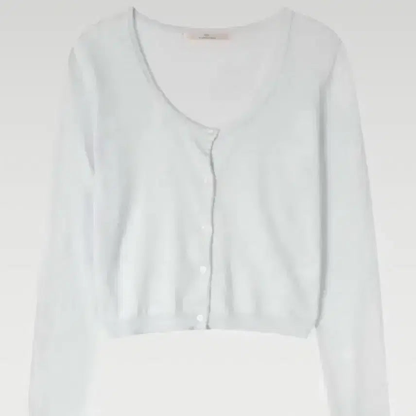 [SOLD OUT] 뮤에실크카디건 화이트블루라이트핑크