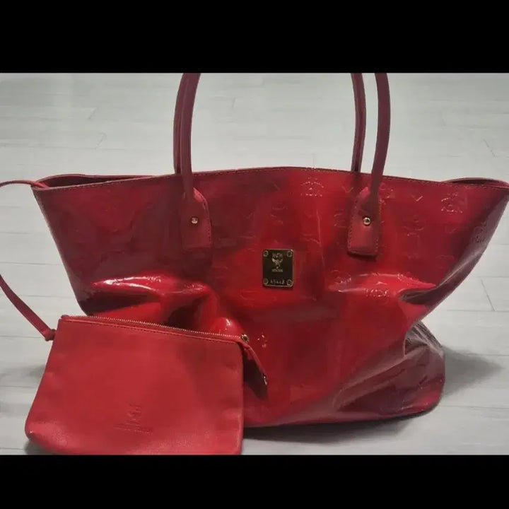 [SOLD OUT] MCM 레드 숄더백 토트백