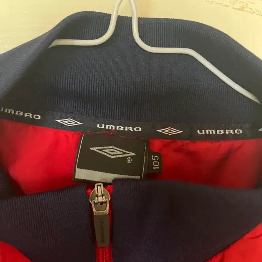 [BUNJANG] Umbro Red/Navy Track Top / 엄브로 레드/네이비 트랙탑