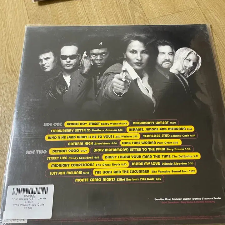[BUNJANG] Jackie Brown OST 180g Vinyl LP / 재키 브라운 (Jackie Brown) OST LP 바이닐 180g