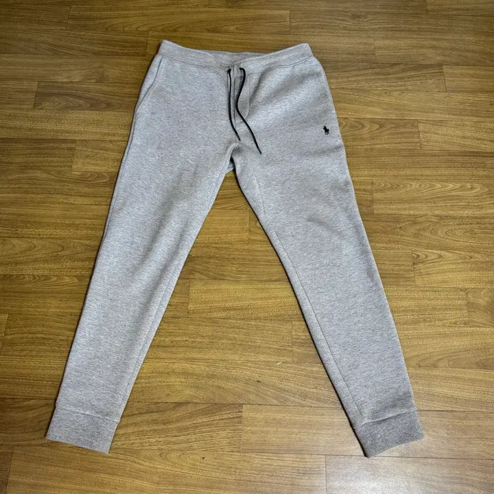 [BUNJANG] Polo Ralph Lauren Double Knit Jogger Pants Navy Pony Embroidery Grey/Navy M / 폴로 더블니트 조거팬츠 그레이/네이비포니 M