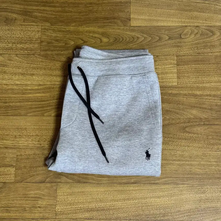 [BUNJANG] Polo Ralph Lauren Double Knit Jogger Pants Navy Pony Embroidery Grey/Navy M / 폴로 더블니트 조거팬츠 그레이/네이비포니 M