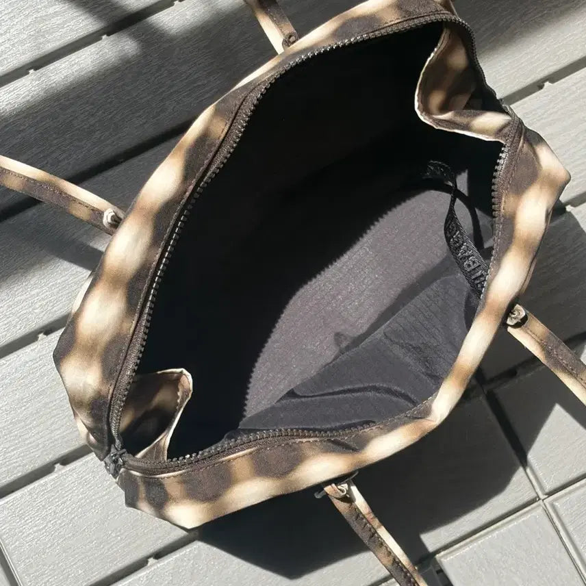 [BUNJANG] BAKU Gingham Brown Boller Bag Tote Bag / 바쿠 볼러백 깅엄 브라운