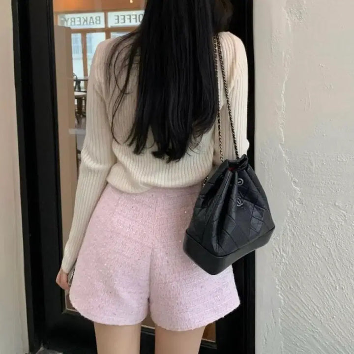 [BUNJANG] Verni Market Pink Tweed Pants S / [새상품]베르니마켓 핑크트위트팬츠 S . 릴리코츠 온트마켓