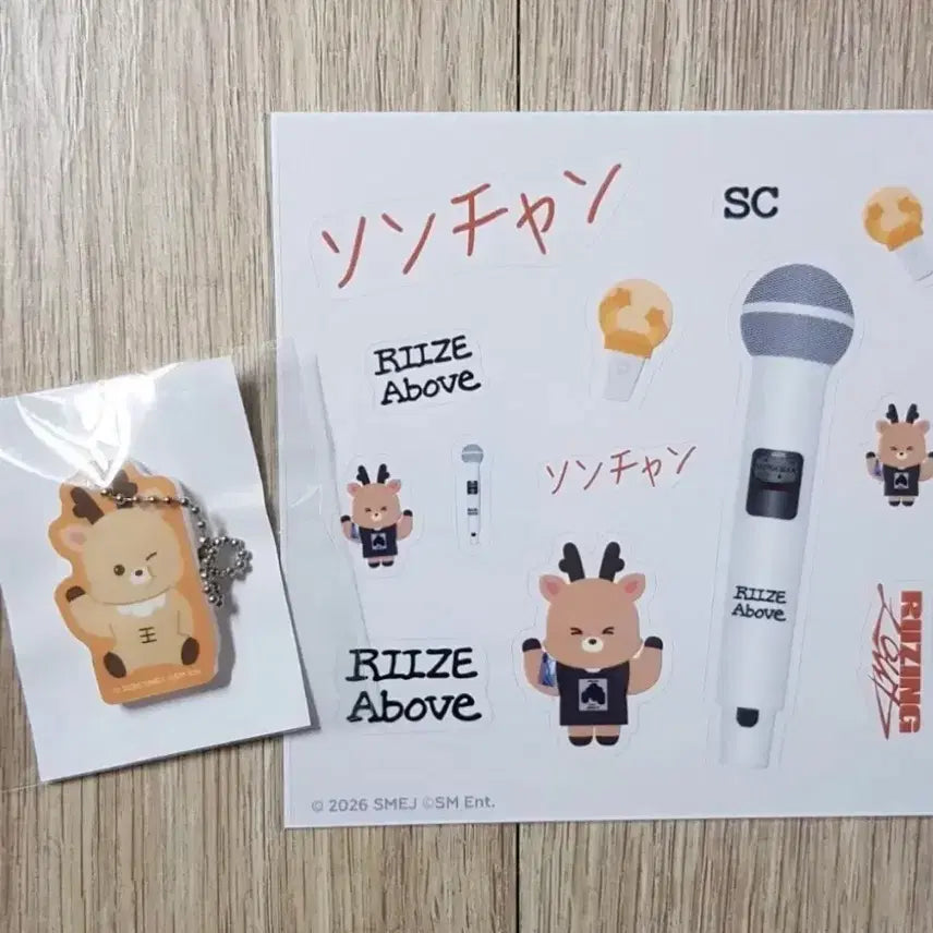 [BUNJANG] RIIZE Tokyo Dome Goods Sungchan Sealed Sticker / 라이즈 도쿄돔 굿즈 MD 랜덤토이 성찬 미개봉 스티커