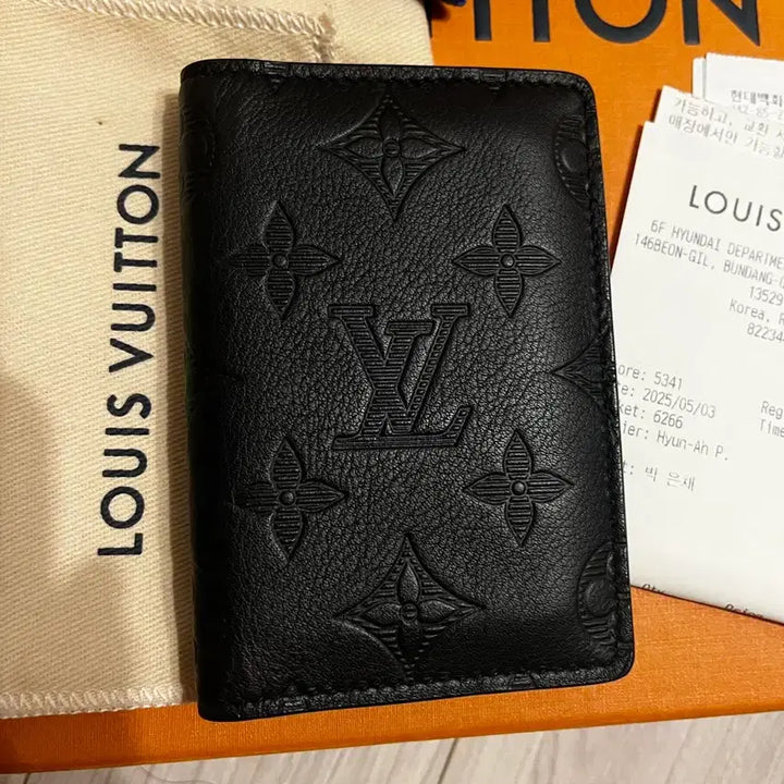 [BUNJANG] Louis Vuitton Taurillon Organizer Card Holder M62899 / 루이비통 토리옹 오거나이저 카드지갑 M62899