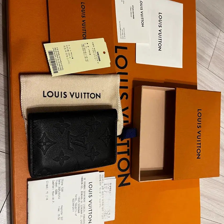 [BUNJANG] Louis Vuitton Taurillon Organizer Card Holder M62899 / 루이비통 토리옹 오거나이저 카드지갑 M62899