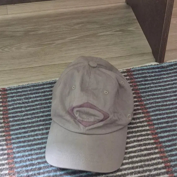 [BUNJANG] Mischief Rhombus Cap Pink Brown / 미스치프 롬버스 볼캡 핑크브라운