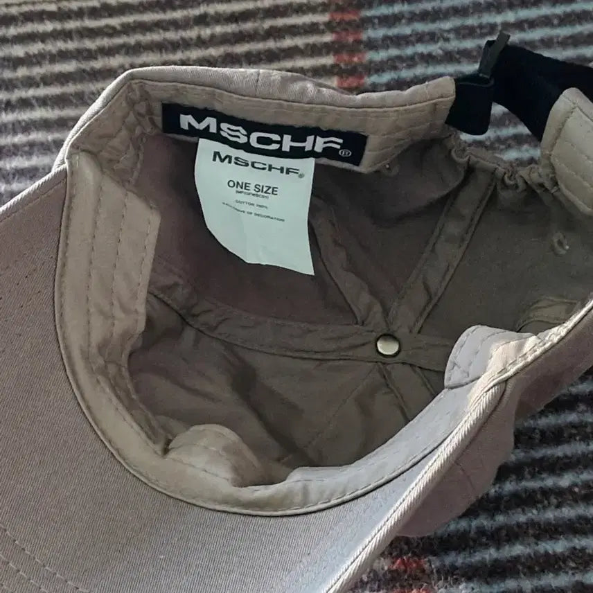 [BUNJANG] Mischief Rhombus Cap Pink Brown / 미스치프 롬버스 볼캡 핑크브라운