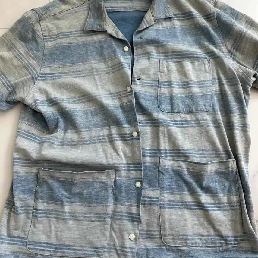 [BUNJANG] RRL Jersey Camp Shirt / [XL]더블알엘 rrl 저지 캠프셔츠