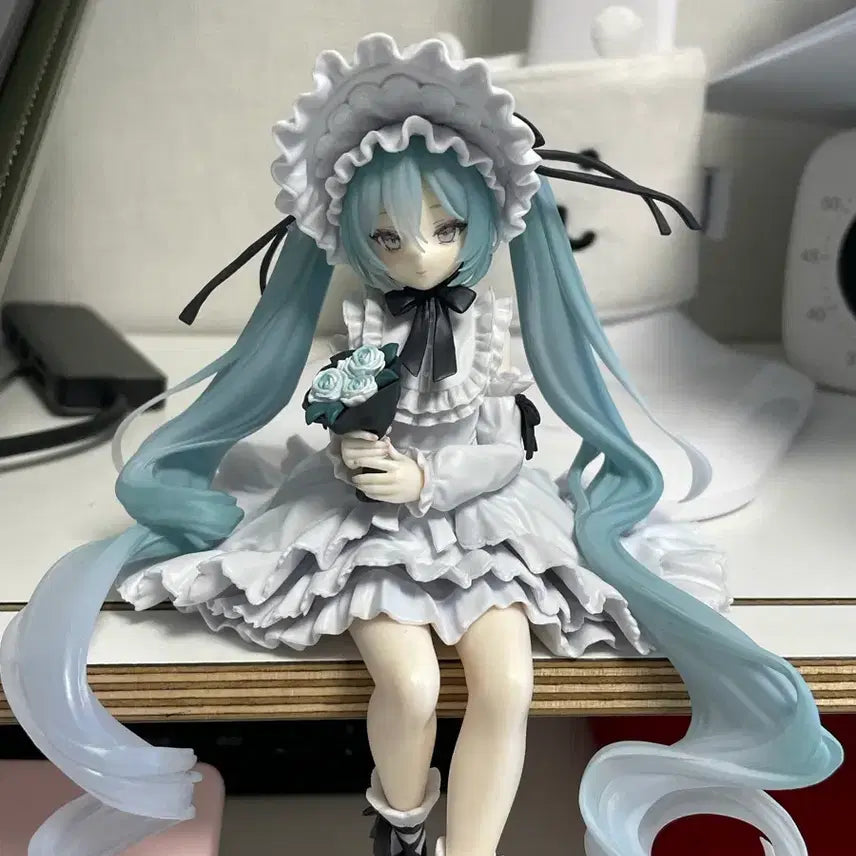 [BUNJANG] Hatsune Miku Vintage Noodle Stopper Figure / 하츠네미쿠 빈티지돌 누들스토퍼